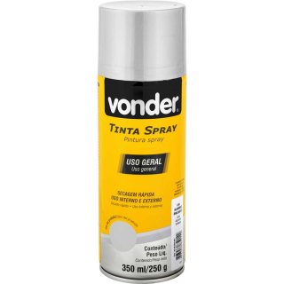 Tinta em spray alum�nio, 350 ml/250 g, VONDER