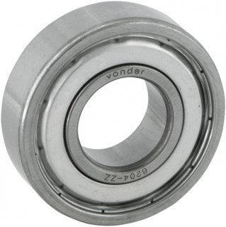 Rolamento r�gido de esfera, 6204-ZZ, VONDER
