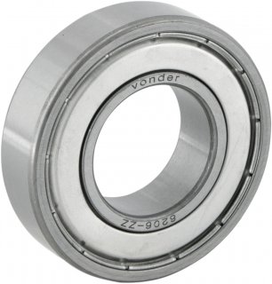 Rolamento r�gido de esfera, 6206-ZZ, VONDER