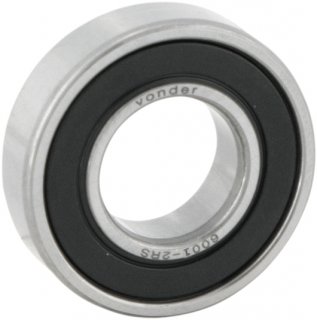 Rolamento r�gido de esfera, 6001-2RS, VONDER