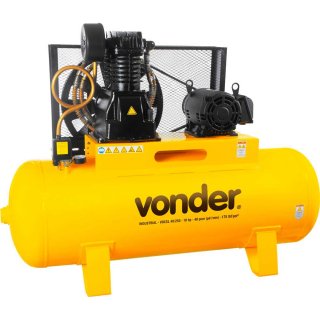 Compressor de ar VDCSL 40/250, 10,0 cv trif�sico, 220 V ~/380 V~, VONDER