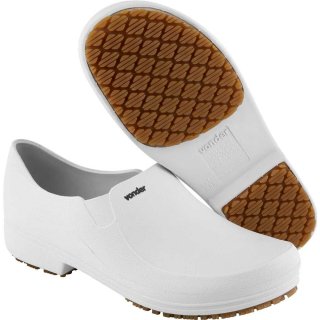 Sapato ocupacional classic, com salto, branco, n� 38, VONDER