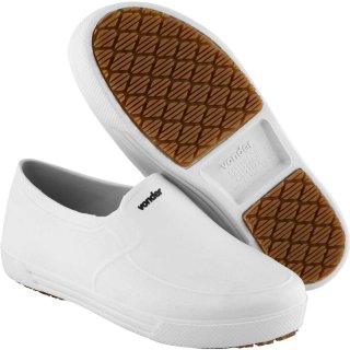 Sapato ocupacional classic, sem salto, branco, n� 44, VONDER