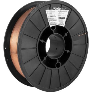 Arame MIG/MAG 0,6 mm, carretel pl�stico com 5 kg, VONDER