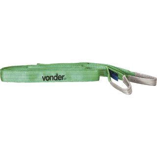 Cinta para eleva��o de cargas 7:1, 2,0 m, 2,0 tf, verde, CE 220, VONDER