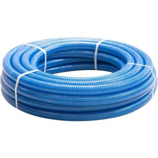Mangueira PVC de suc��o azul 1.1/4