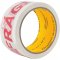 Fita adesiva 48 mm x 50 m, base impressa com a advert�ncia FR�GIL, VONDER