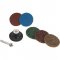 Jogo de discos de lixa com esponja abrasiva 50 mm, 20 pe�as, VONDER