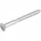 Parafuso madeira 4,8 mm x 50 mm, cabe�a chata, zincado, VONDER