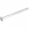 Parafuso madeira 5,5 mm x 75 mm, cabe�a chata, zincado, VONDER