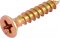 Parafuso madeira chipboard, cabe�a chata, fenda cruzada/phillips, 4,0 mm x 22,0 mm, VONDER