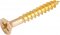 Parafuso madeira chipboard, cabe�a chata, fenda cruzada/phillips, 4,0 mm x 30,0 mm, VONDER