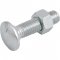 Parafuso franc�s zincado, 3/8