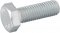 Parafuso sextavado zincado, 12 mm x 35 mm, MA, VONDER