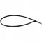 Abra�adeira de nylon, preta, 400 mm x 4,8 mm, com 1.000 pe�as, VONDER