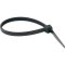Abra�adeira de nylon, preta, 1.000 mm x 9,0 mm, com 10 pe�as, VONDER