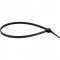 Abra�adeira de nylon, preta, 280 mm x 4,8 mm, com 100 pe�as, VONDER