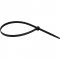 Abra�adeira de nylon, preta, 400 mm x 7,2 mm, com 100 pe�as, VONDER
