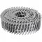 Prego coil anelado, 2,1 mm x  32 mm, polido, carretel com 350 unidades, caixa com 16.800 unidades, para o pregador PP 550, VONDER