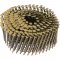 Prego coil liso, 2,1 mm x 50 mm, zincado, carretel com 300 unidades, para o pregador PP 550, VONDER