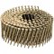 Prego coil anelado, 2,5 mm x 64 mm, zincado, carretel com 300 unidades, para o pregador PP 700, VONDER