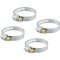 Abra�adeira rosca sem fim, 50 mm a 69 mm, com 4 pe�as, AL 5770 VONDER