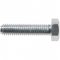 Parafuso sextavado zincado 6 mm x 25 mm, MA, rosca total, VONDER