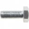 Parafuso sextavado zincado 12 mm x 30 mm, MA, rosca total, VONDER