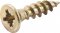 Parafuso madeira chipboard, cabe�a chata, fenda cruzada/pozidrive, 3,0 mm x 12,0 mm, VONDER