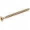 Parafuso madeira chipboard, cabe�a chata, fenda cruzada/pozidrive, 5,0 mm x 60,0 mm, VONDER