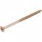 Parafuso madeira chipboard, cabe�a chata, fenda cruzada/pozidrive, 6,0 mm x 100,0 mm, VONDER