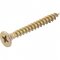 Parafuso madeira chipboard, cabe�a chata, fenda cruzada/phillips, 4,0 mm x 35,0 mm, VONDER
