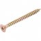 Parafuso madeira chipboard, cabe�a chata, fenda cruzada/phillips, 4,5 mm x 50,0 mm, VONDER