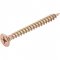 Parafuso madeira chipboard, cabe�a chata, fenda cruzada/phillips, 5,0 mm x 50,0 mm, VONDER