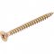 Parafuso madeira chipboard, cabe�a chata, fenda cruzada/phillips, 5,0 mm x 55,0 mm, VONDER