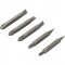 Jogo de bits/ponteiras, com 5 pe�as, pontas duplas, VONDER