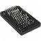 Jogo de bits/ponteiras de precis�o, com 66 pe�as, encaixe sextavado de 4 mm, VONDER