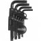 Jogo de chaves hexalobular, T10 a T50, com 9 pe�as, VTX4, VONDER