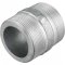 Niple em alum�nio, duplo, 2