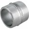 Niple em alum�nio, duplo, 3