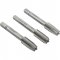 Macho manual de a�o r�pido, M10 x 1,50 mm, rosca MA, jogo com 3 pe�as, VONDER