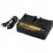 Carregador de bateria duplo, 18 V, linha intercambi�vel, carregamento convencional, ICBV 1841, VONDER