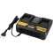 Carregador de bateria duplo, 18 V, linha intercambi�vel, carregamento r�pido, ICBV 1842, VONDER