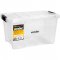 Caixa pl�stica/ba�, transparente, CBV 015, VONDER