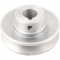 Polia de alum�nio 1 canal, perfil A, 80 mm com furo de 19 mm, VONDER