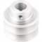 Polia de alum�nio 2 canais, perfil A, 60 mm com furo de 3/4