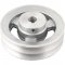 Polia de alum�nio 2 canais, perfil A, 120 mm com furo de 5/8