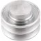 Polia de alum�nio 2 canais, perfil A, 70 mm, sem furo VONDER