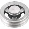 Polia de alum�nio 2 canais, perfil A, 120 mm, sem furo VONDER