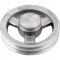 Polia de alum�nio 2 canais, perfil A, 170 mm, sem furo VONDER